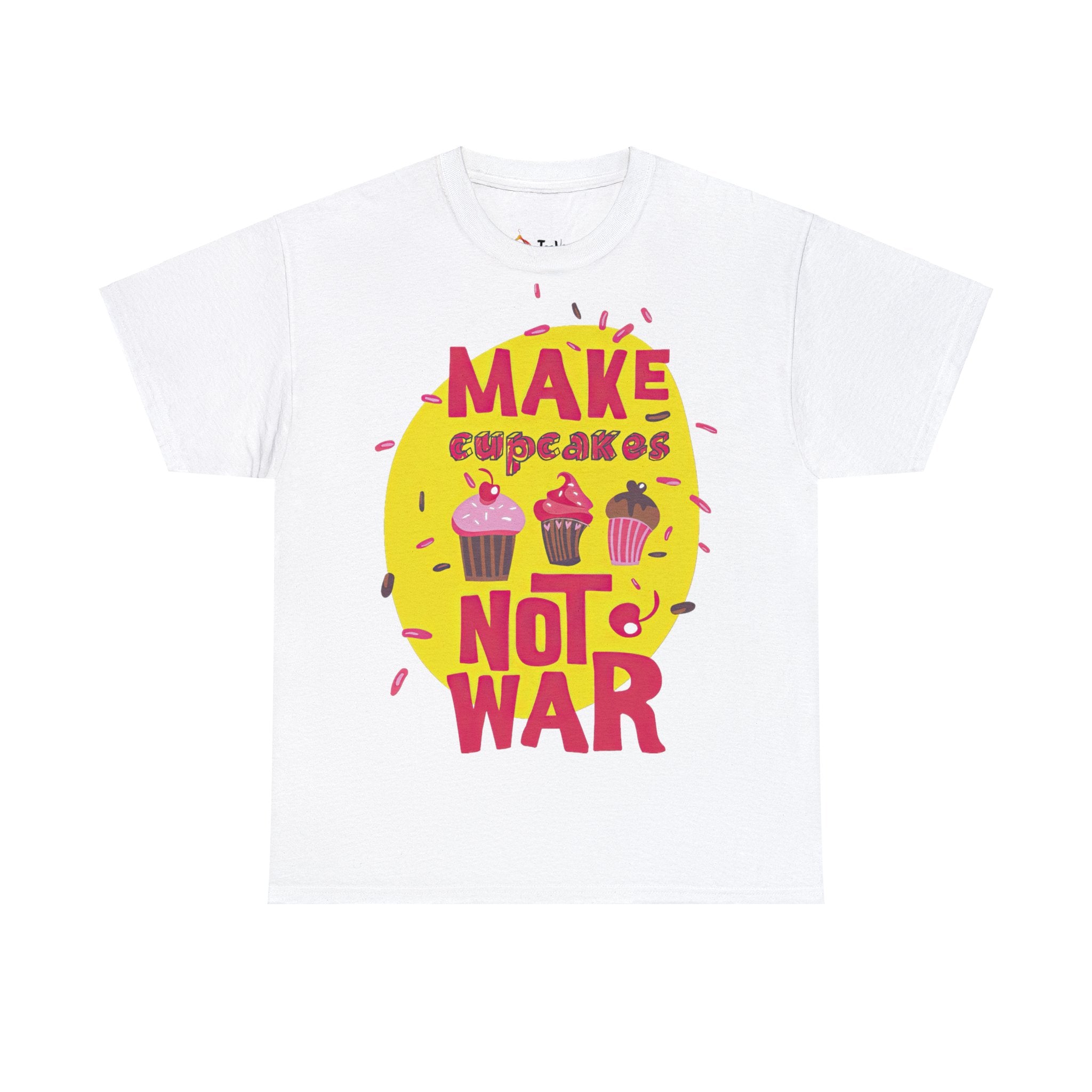 Make pancake , not war front printed