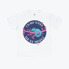 "I'M Not Wierd" Unisex Heavy Cotton Tee - TeeVogue