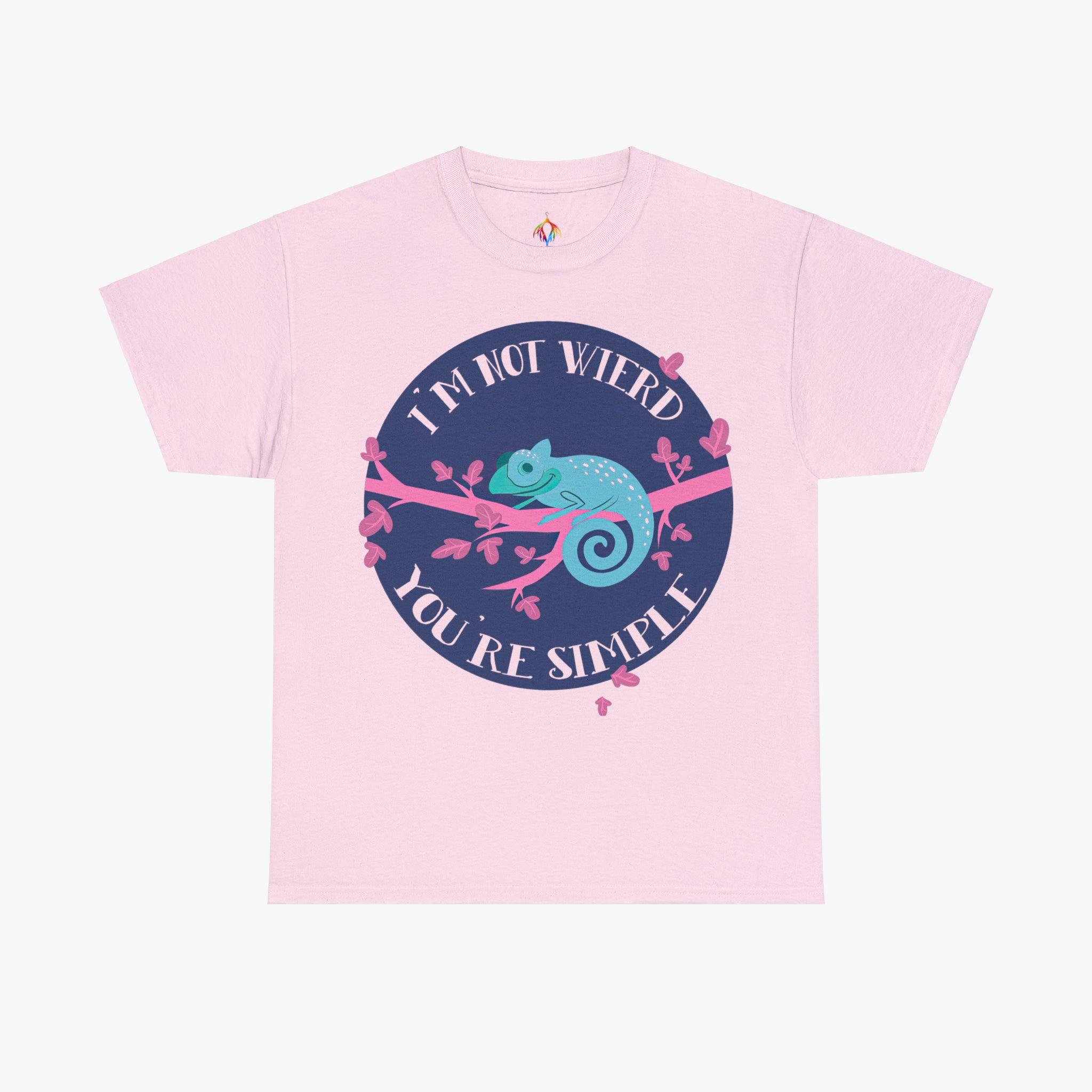 "I'M Not Wierd" Unisex Heavy Cotton Tee - TeeVogue