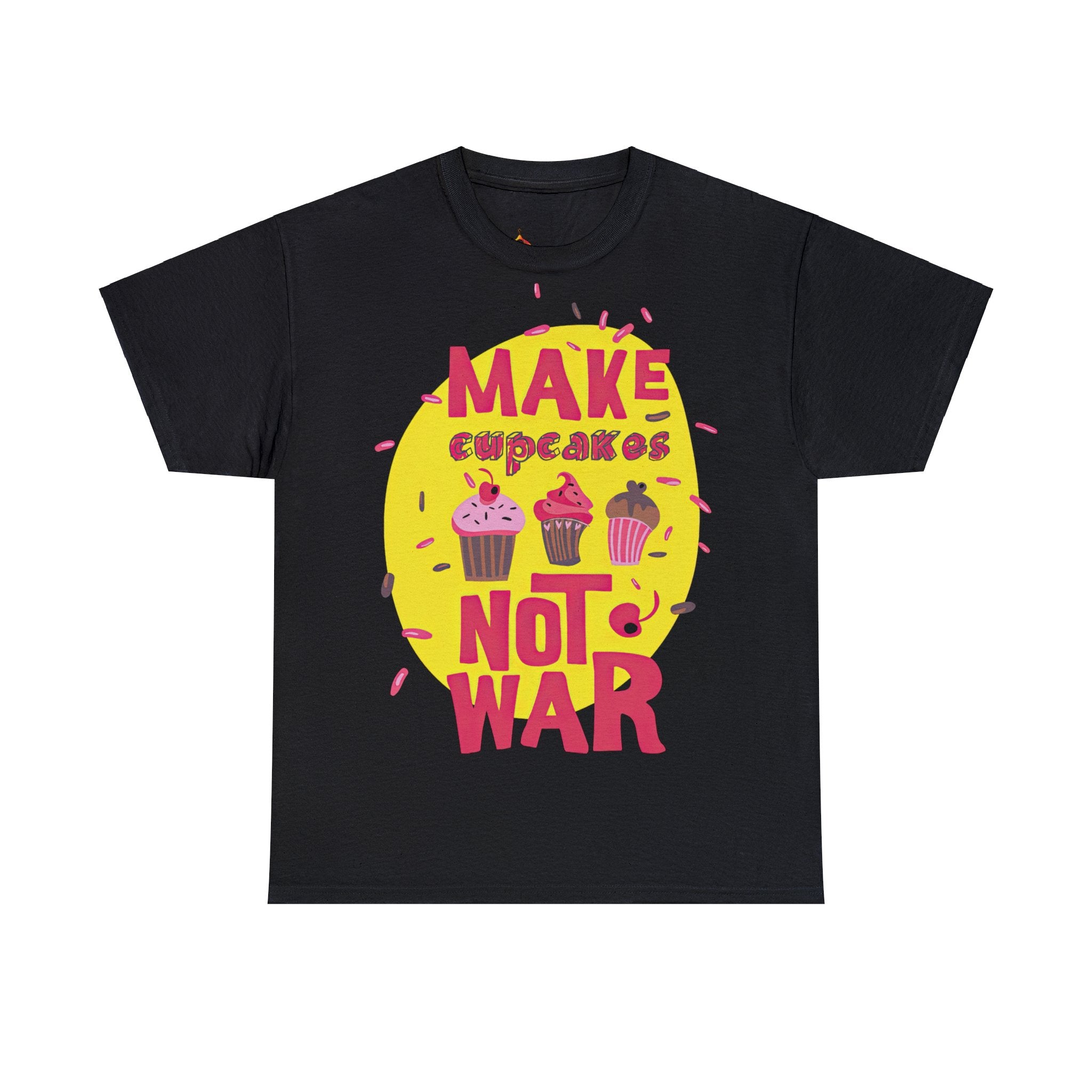 Make pancake , not war front printed