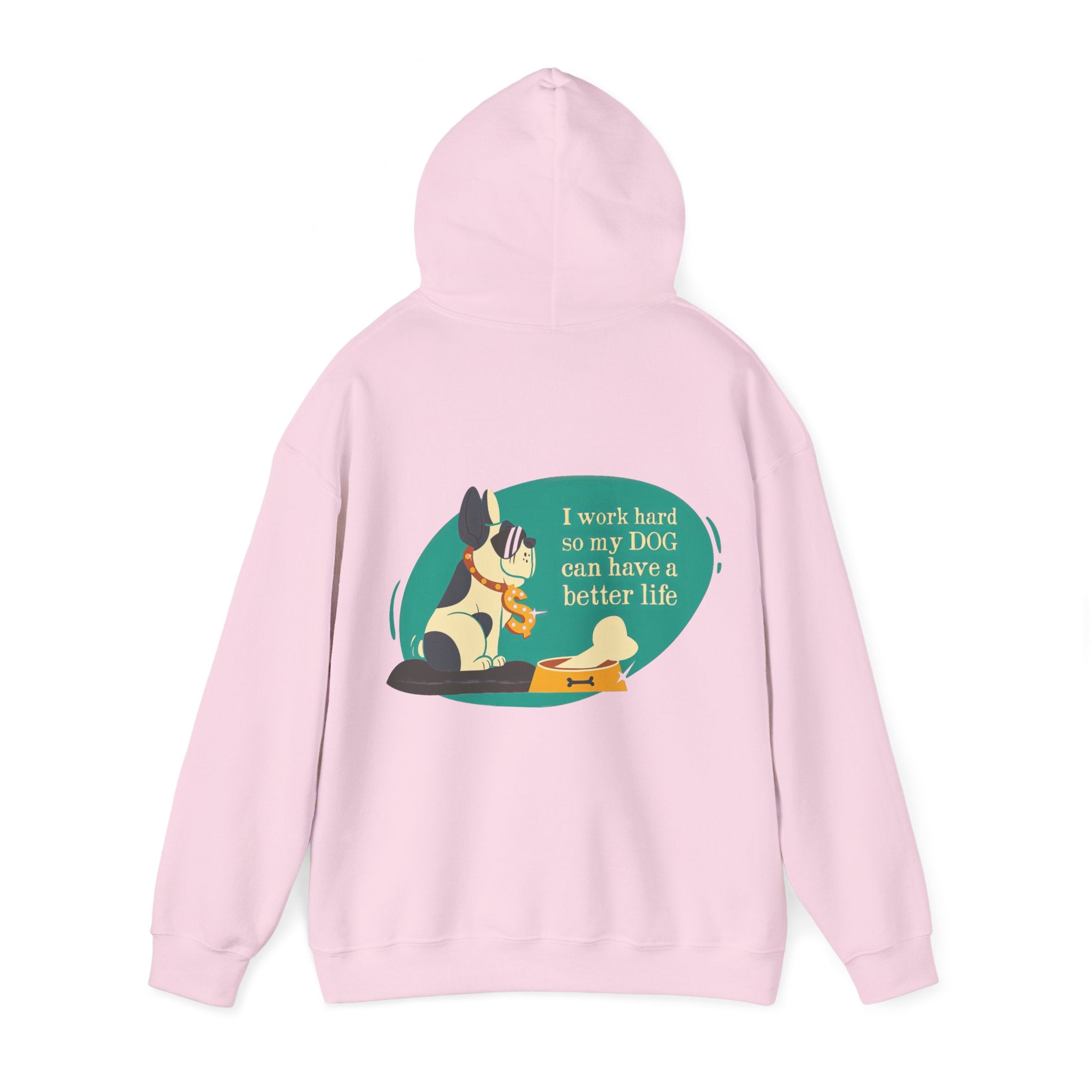 J'aime mon sweat à capuche pour chien 