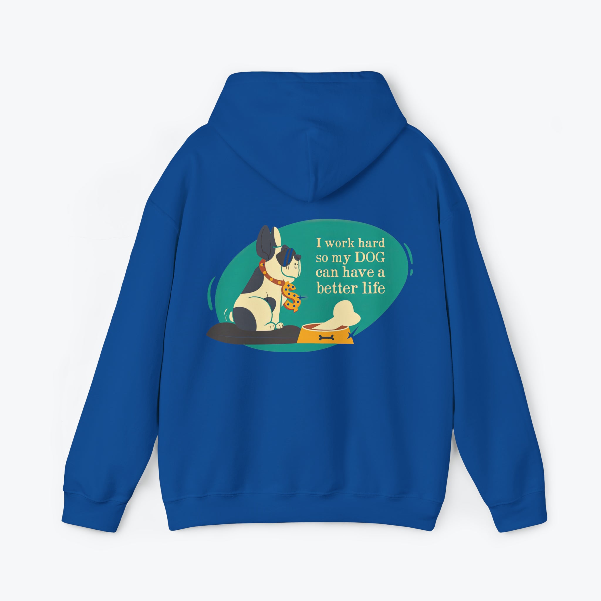 J'aime mon sweat à capuche pour chien 