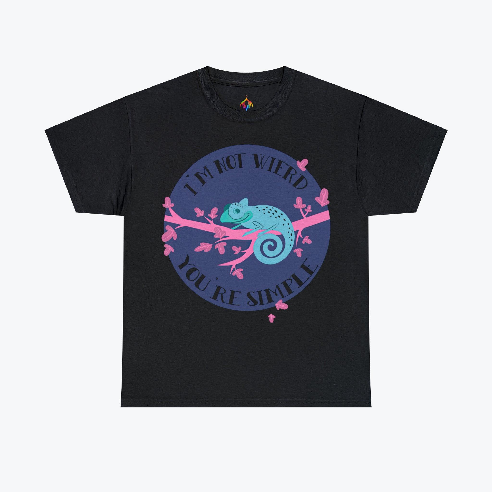 "I'M Not Wierd" Unisex Heavy Cotton Tee - TeeVogue