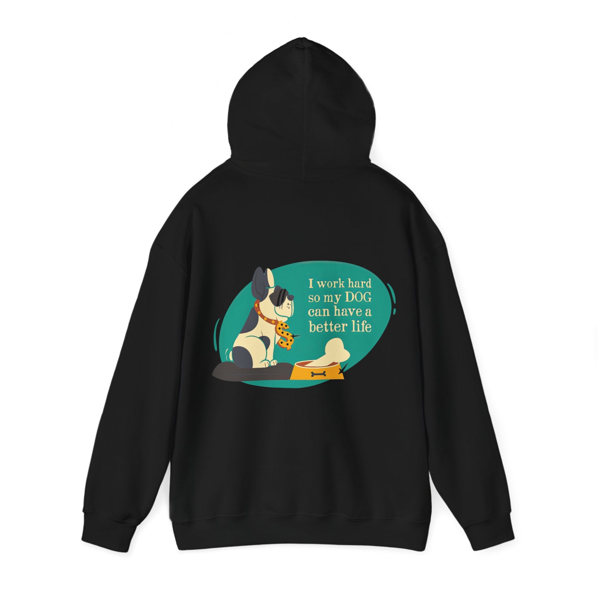 J'aime mon sweat à capuche pour chien 