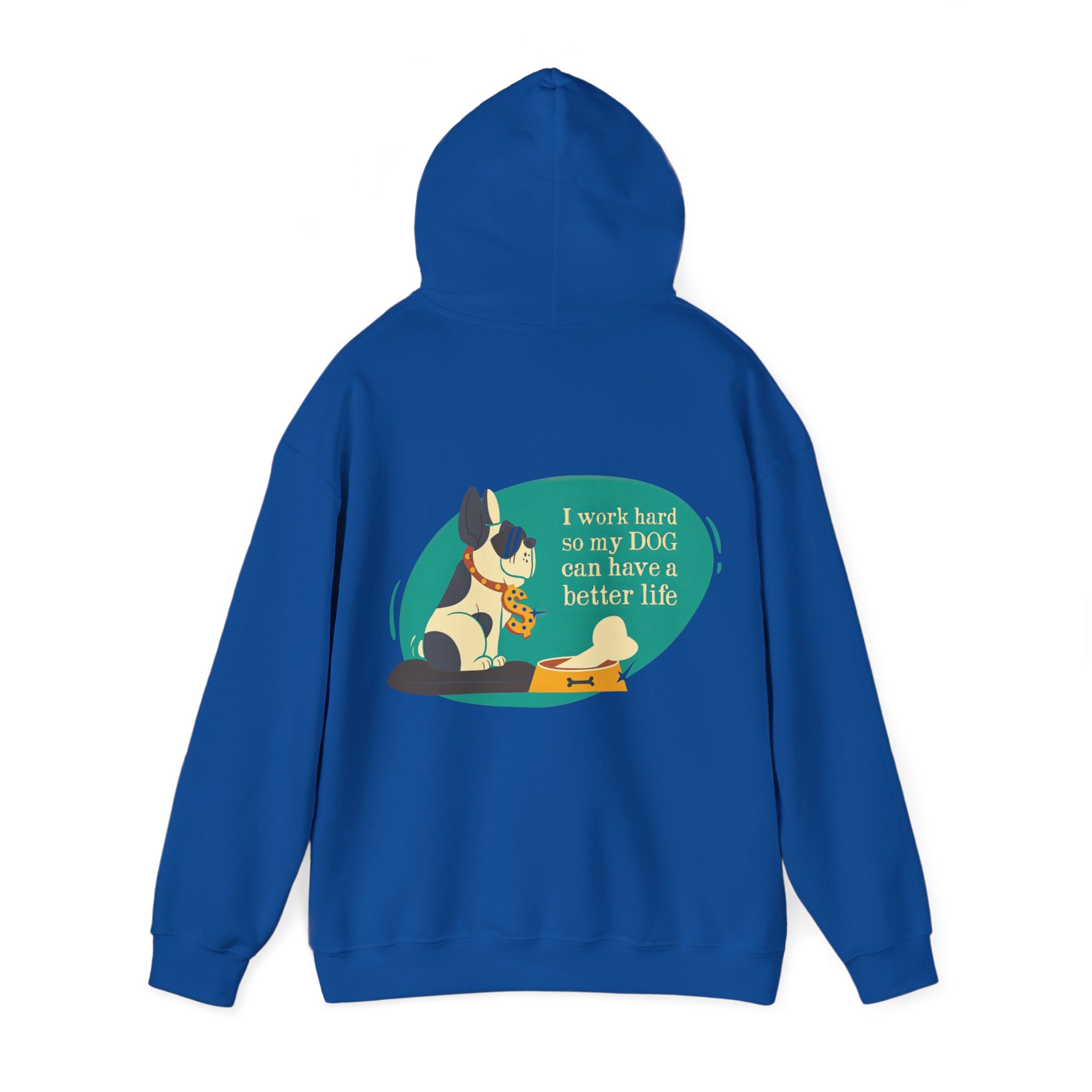 J'aime mon sweat à capuche pour chien 