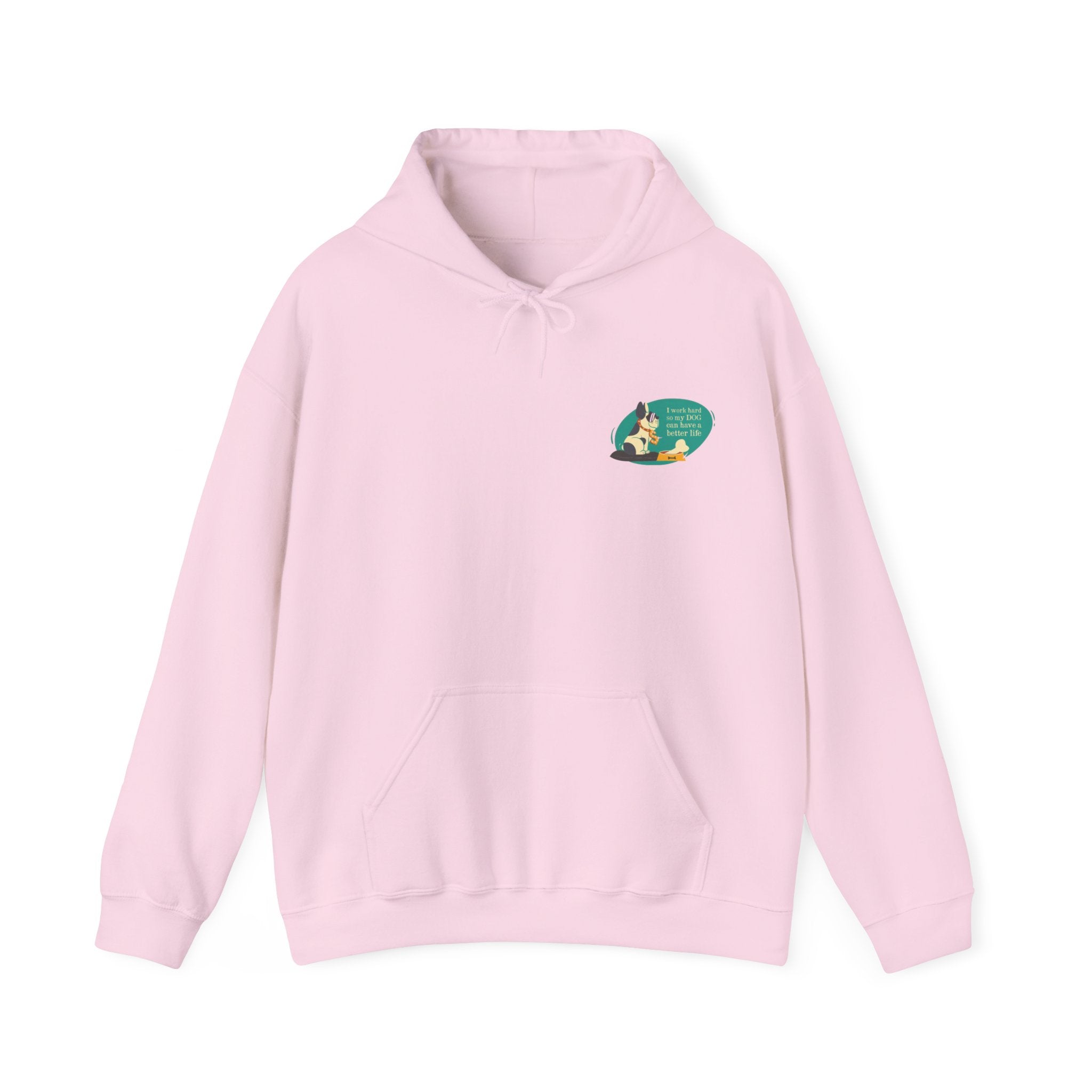 J'aime mon sweat à capuche pour chien 