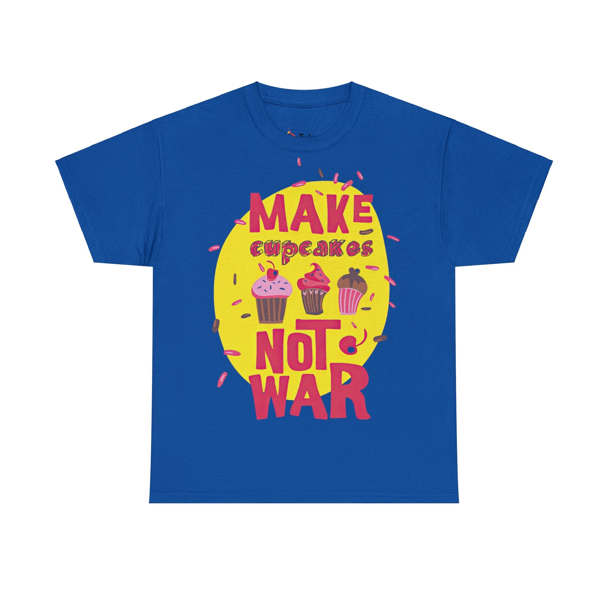 Make pancake , not war front printed