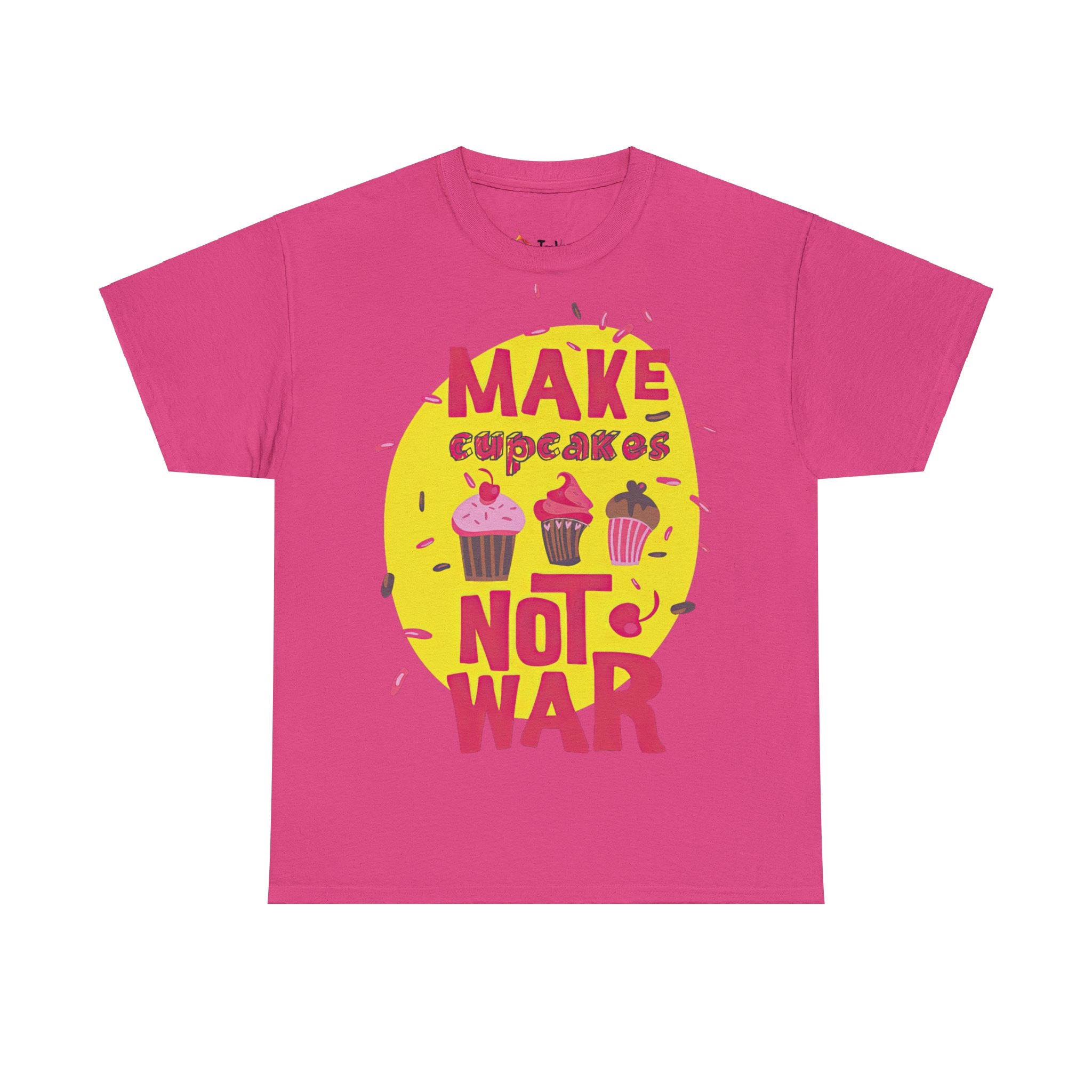 Make pancake , not war front printed