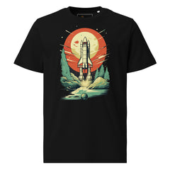 Unisex organic cotton t-shirt Space X theme